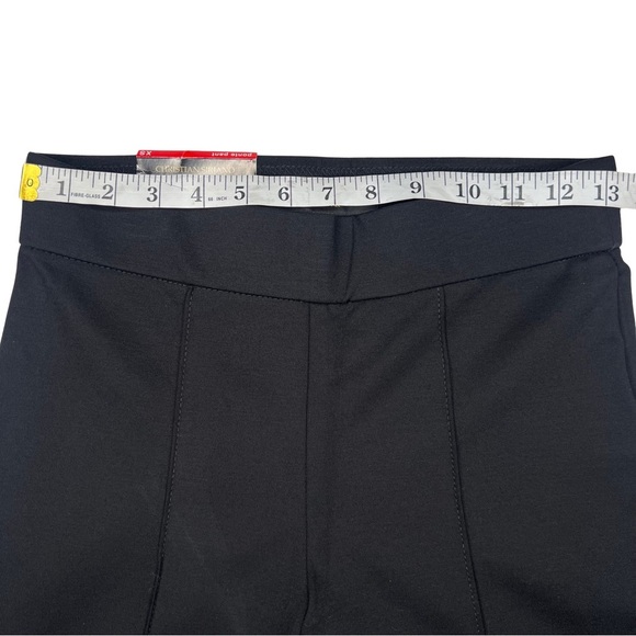 NEW Christian Siriano Ponte Pants Ankle Cropped Career Office Black XS NWT - Picture 5 of 11